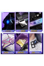 1/3 Delusion Honkai Star Rail Silver Wolf LV.999 Cosplay Costume